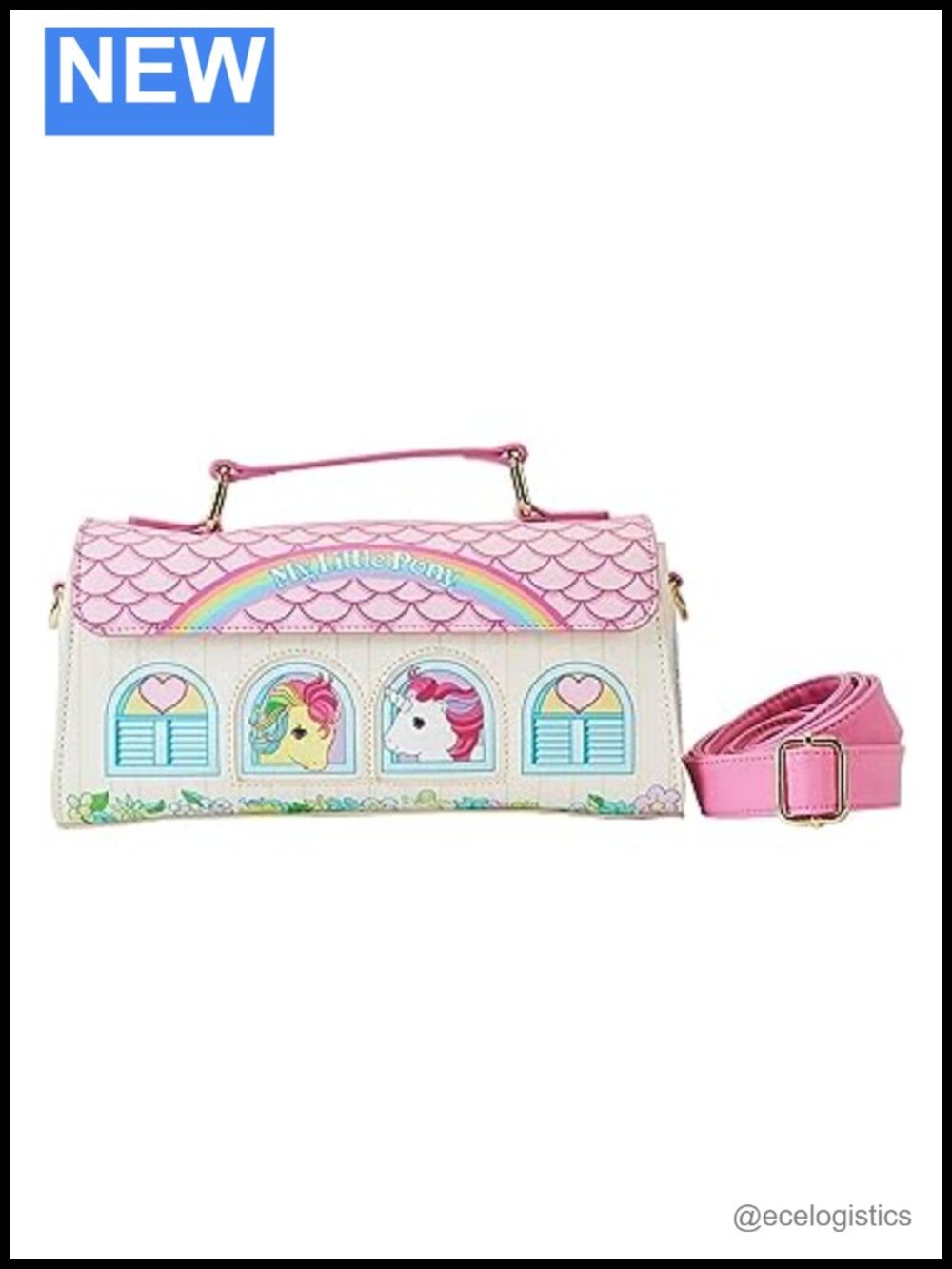 Loungefly My Little Pony 40th Anniversary Stable Crossbody Bag